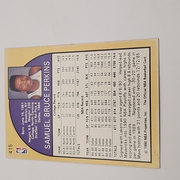1990 NBA Hoops Cards 5 Count - Picture 11 of 11